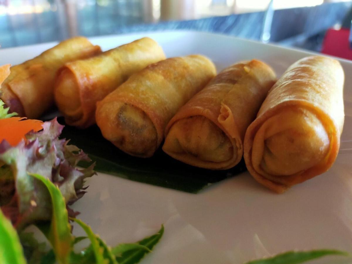 Fair House Villas & Spa, Koh Samui Mae Nam Exterior photo Fried spring rolls