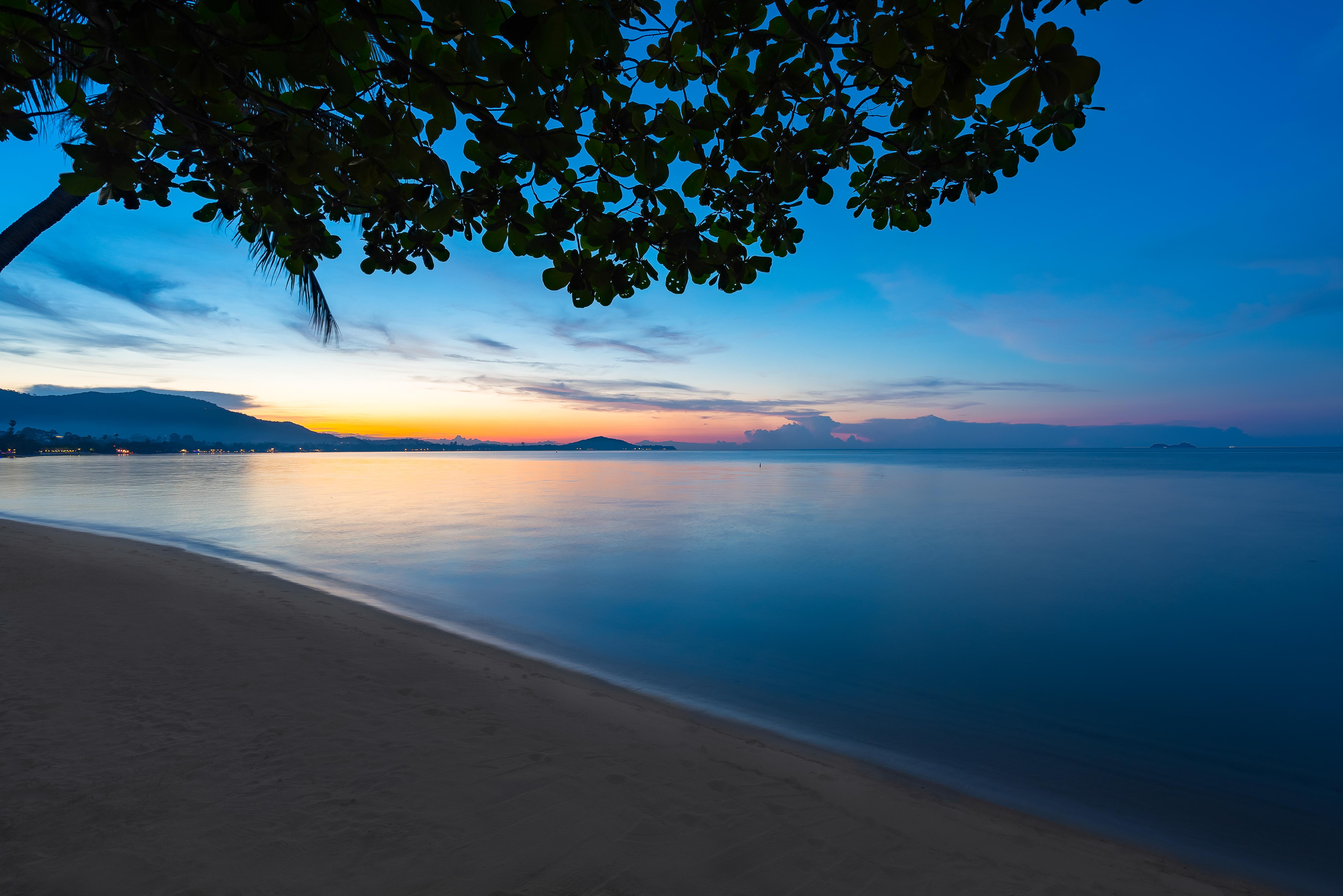 Fair House Villas & Spa, Koh Samui Mae Nam Exterior photo Sunset at the beach