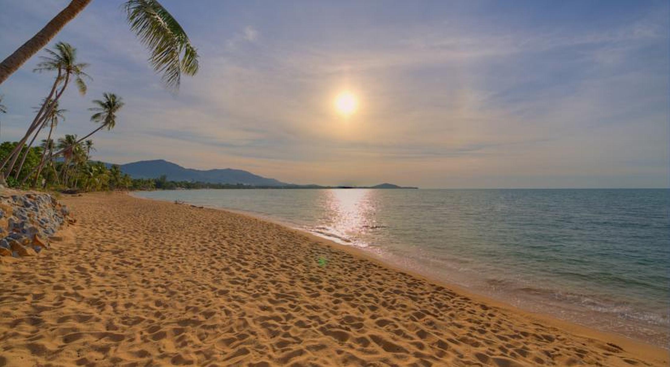 Fair House Villas & Spa, Koh Samui Mae Nam Exterior photo Sunset at the beach
