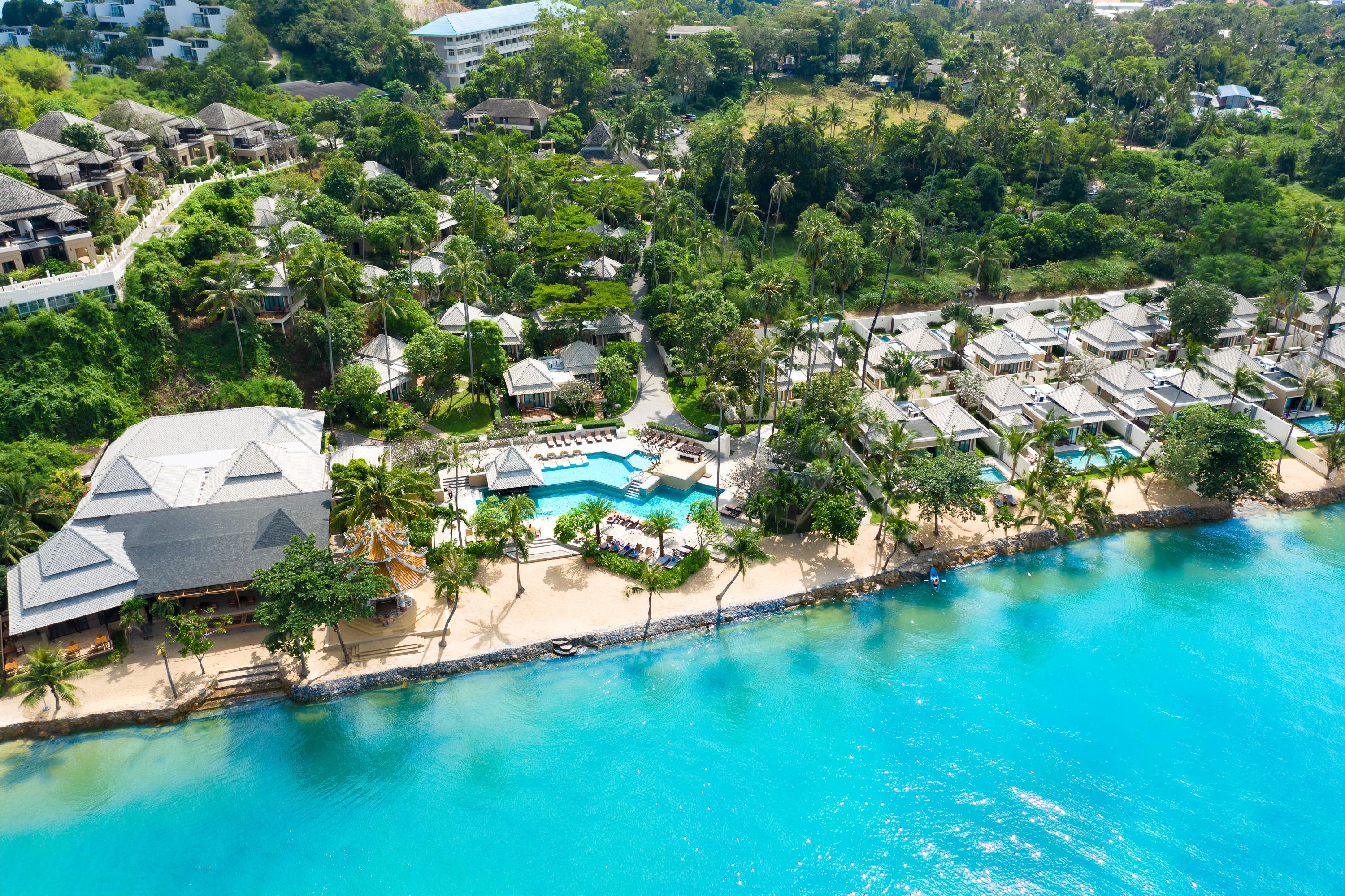 Fair House Villas & Spa, Koh Samui Mae Nam Exterior photo Aerial view of the resort