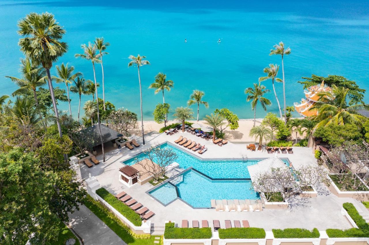 Fair House Villas & Spa, Koh Samui Mae Nam Exterior photo Aerial view of the pool at the Royal Paradise Hotel & Spa